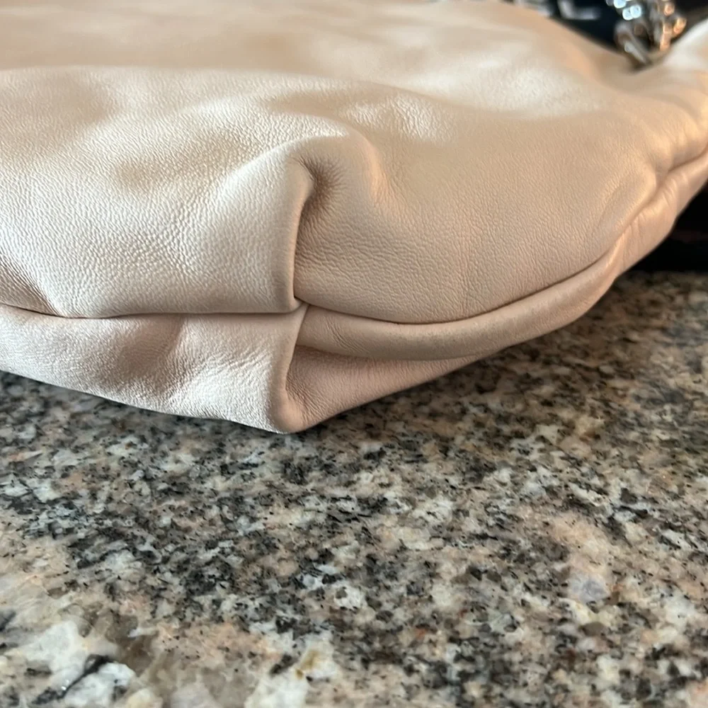 CHANEL lambskin beige